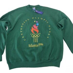 Vintage Champion Atlanta 1996 Olympics Sweatshirt Made In USA XL NEW Tag 💗💗💗
